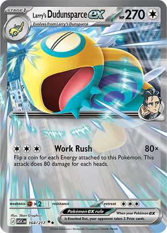 Larry's Dudunsparce ex #164